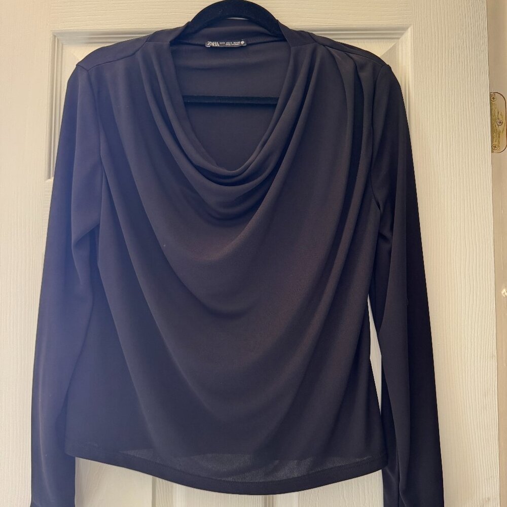 Zara Black Blouse (Size small)